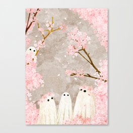 Cherry Blossom Party Canvas Print