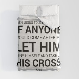 Matthew 16:24 Comforter