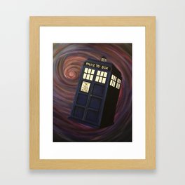 Doctor Who TARDIS Framed Art Print