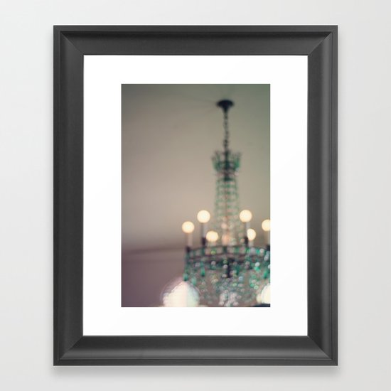 calmer la lumière Framed Art Print