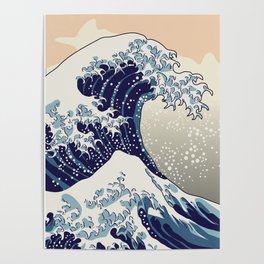 Digital copy of the Great wave Poster