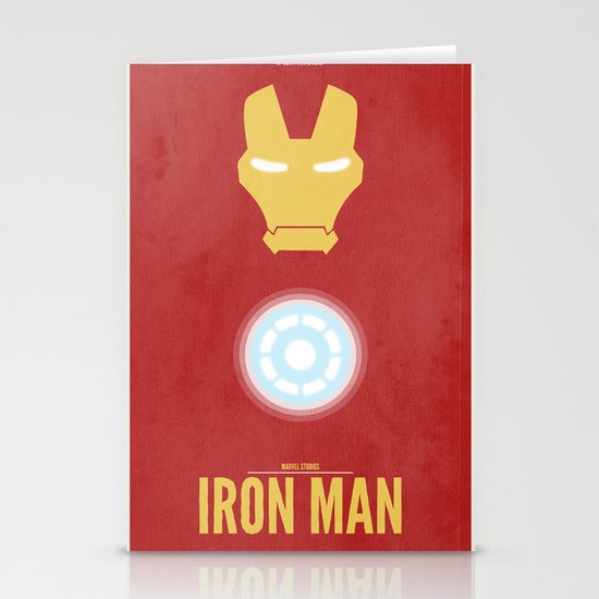 Iron Man Stationery Cards