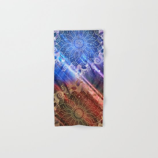 Mandala - Mighty fire & ice Hand & Bath Towel