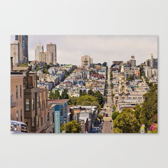 Streets of San Francisco Canvas Print