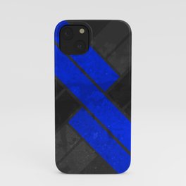 Touch Of Color - Blue iPhone Case