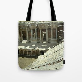 Roman Theatre Ancient City Hierapolis Tote Bag