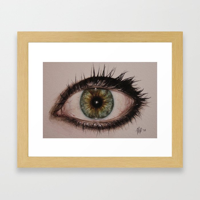 Eye Know Framed Art Print