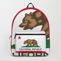 California Republic Flag Backpack