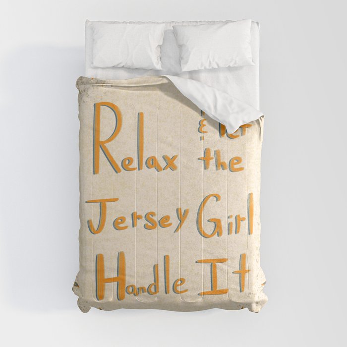 Jersey Girl 2.0 Comforter