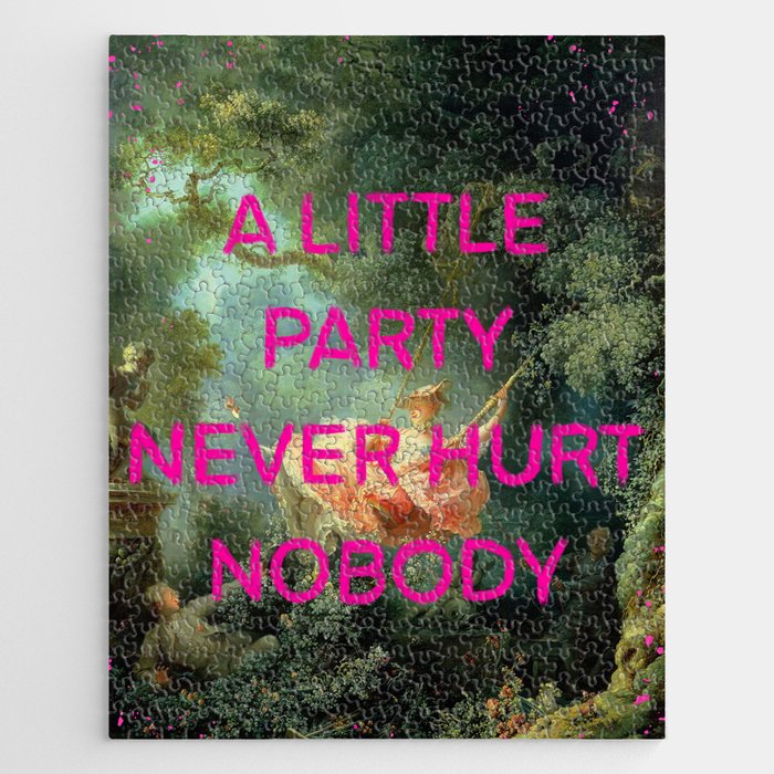 A little party hurt nobody- Marie Antoinette Jigsaw Puzzle