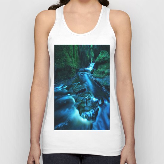 Mystic Waterfall Unisex Tank Top