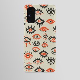 Mystic Eyes – Red & Black Android Case
