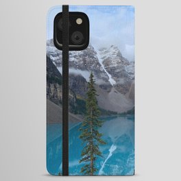 Moraine Lake Rocky Mountain Banff Canada  iPhone Wallet Case