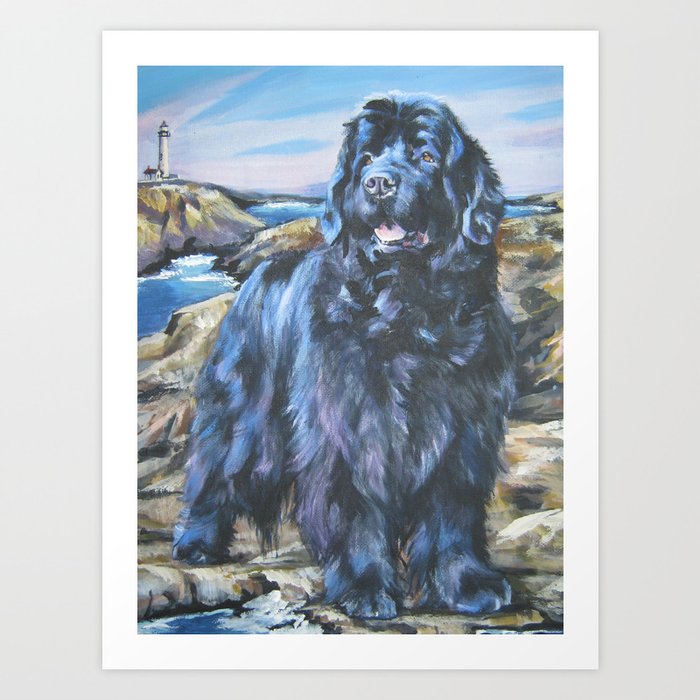 Newfoundland 2025 dog art