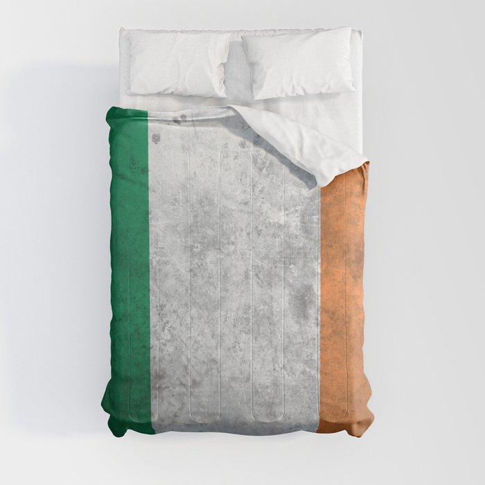 Distressed Irish Flag Comforter