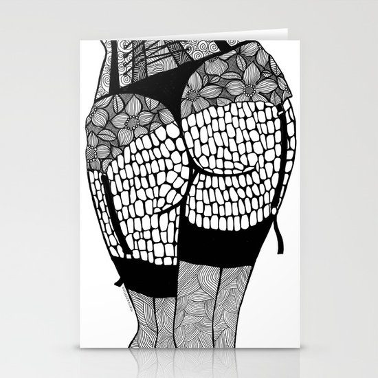 La femme 03 Stationery Cards