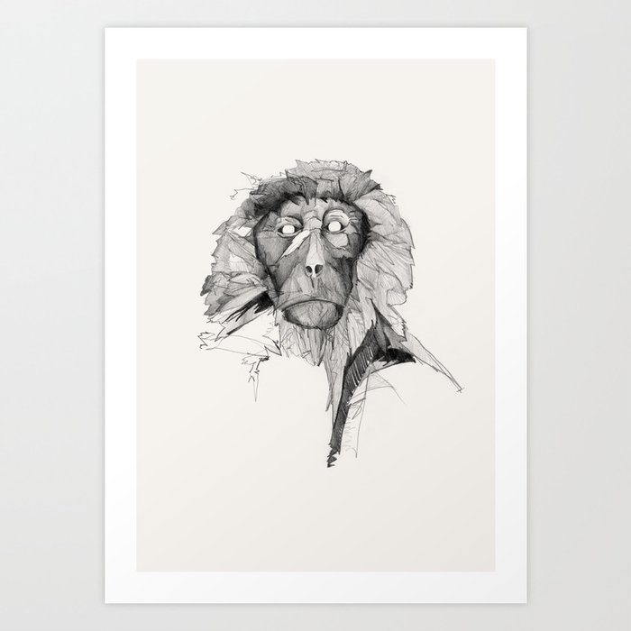 Seven Monkeys – Pride Art Print