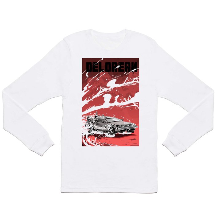 Back to the future Long Sleeve T Shirt by Kaan Demircelik