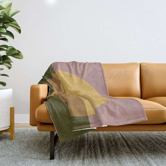 Colour block throw deals
