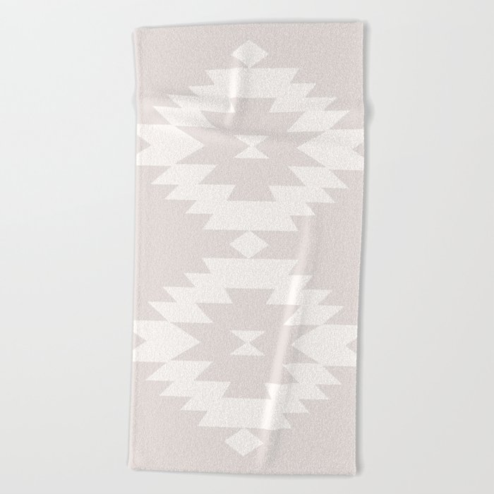 Southwestern Minimalism - White Sand Beach Towel