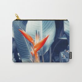Tropical Parakeet Flower Carry-All Pouch | Photo, Nature, Abstract 