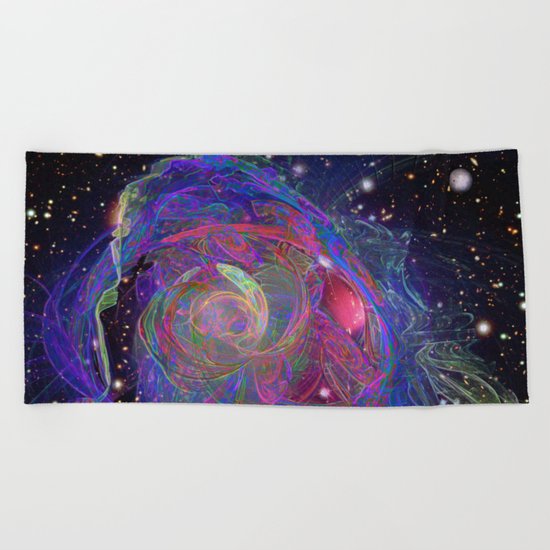The Expanding Universe Beach Towel