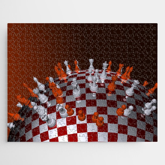 chessworld -3- Jigsaw Puzzle