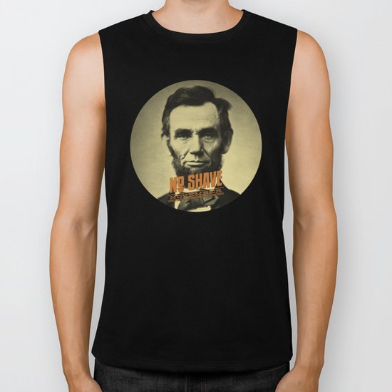 No shave november Biker Tank