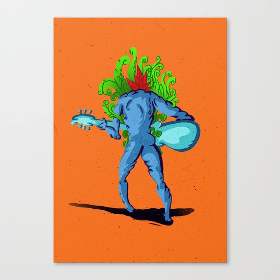 Red head Canvas Print