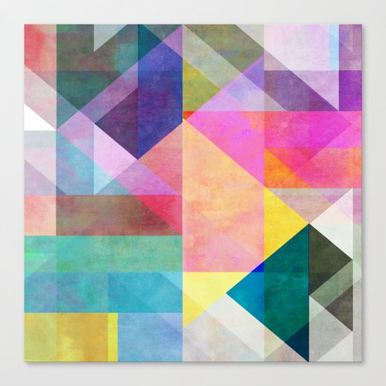 Color Blocking 2 Canvas Print