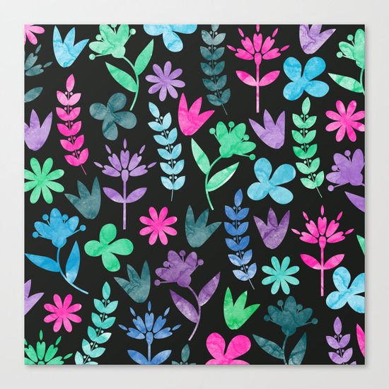 Flower Pattern V Canvas Print