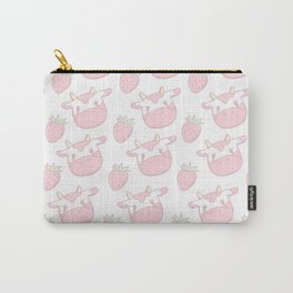Strawberry Cow Carry-All Pouch