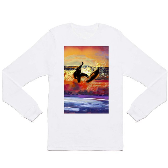 Sunset surf Long Sleeve T Shirt