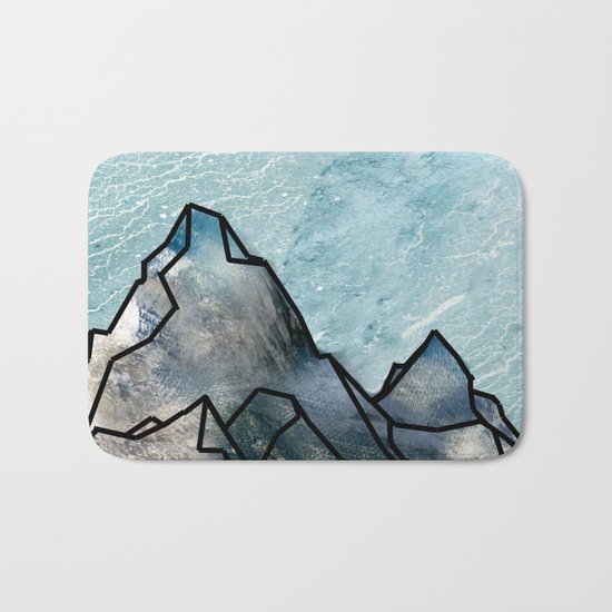 Mountain Bath Mat