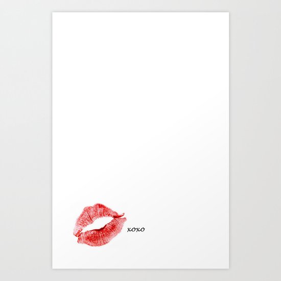 xoxo Art Print