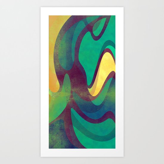 Waves Art Print