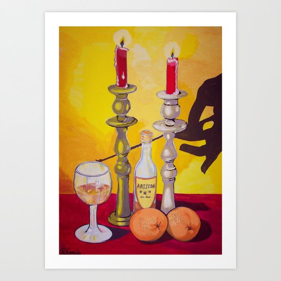Cognac Art Print