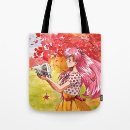 A letter to my Love Wedding Peach Tote Bag