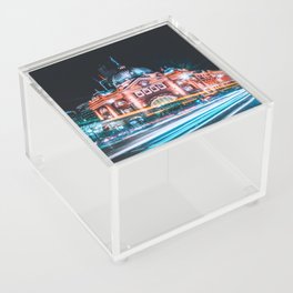 Melbourne, Australia - Flinder's street Acrylic Box