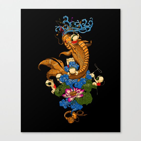 do,re,mi,fa, sol,la,ti Canvas Print