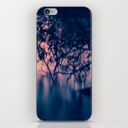 Tree in the lake iPhone Skin