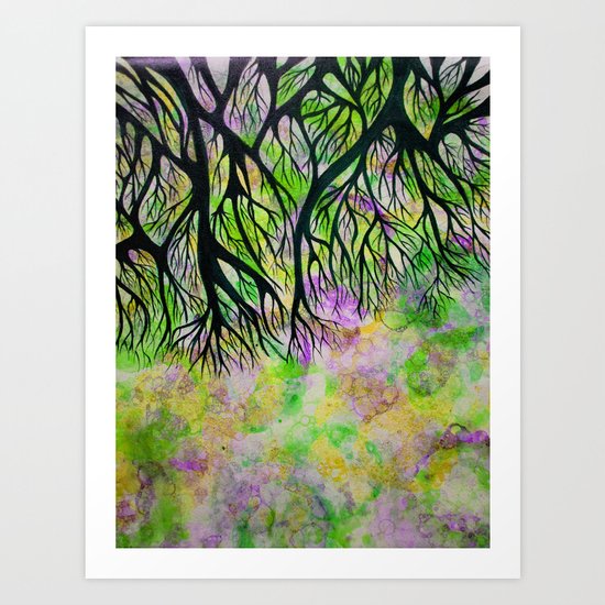Branches Art Print