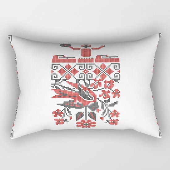 Ethno DJ Rectangular Pillow