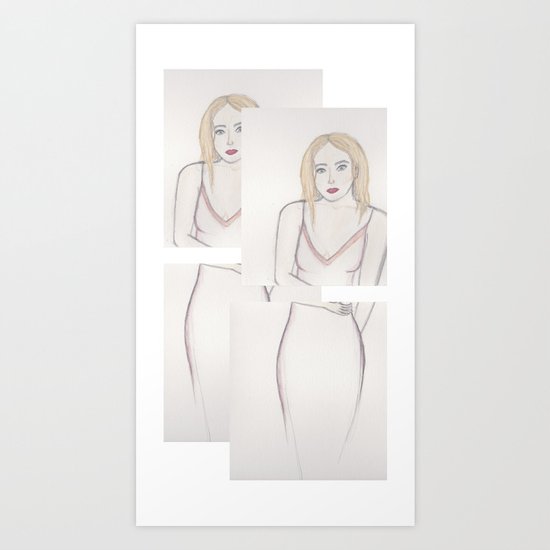Separated Art Print