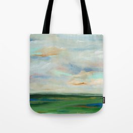 Flatland Sunset Tote Bag