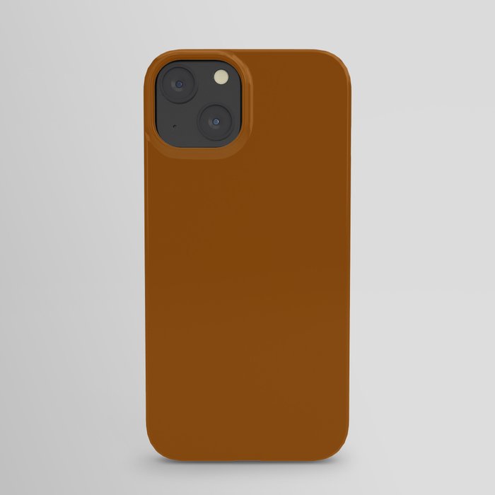 (Brown) iPhone Case