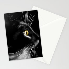 Portrait of a cool cat Stationery Cards