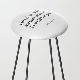 The Tempest - Shakespeare Love Quote Counter Stool