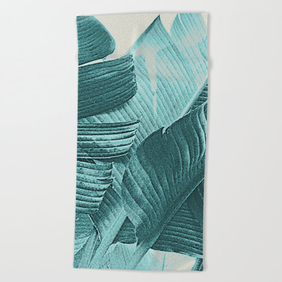 Banana Palm Beach Towel