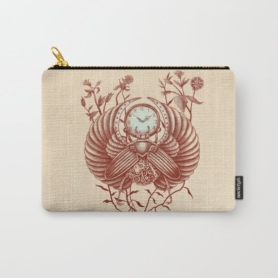 Time Flies Carry-All Pouch